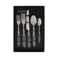 Aladdin Antique Clear Five-Piece Place Setting - Set of 4