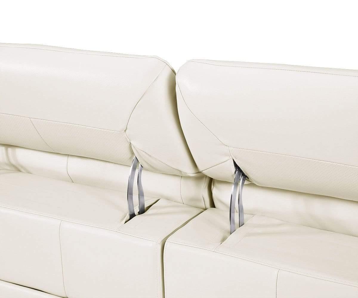 Voss Leather Power Reclining Sofa