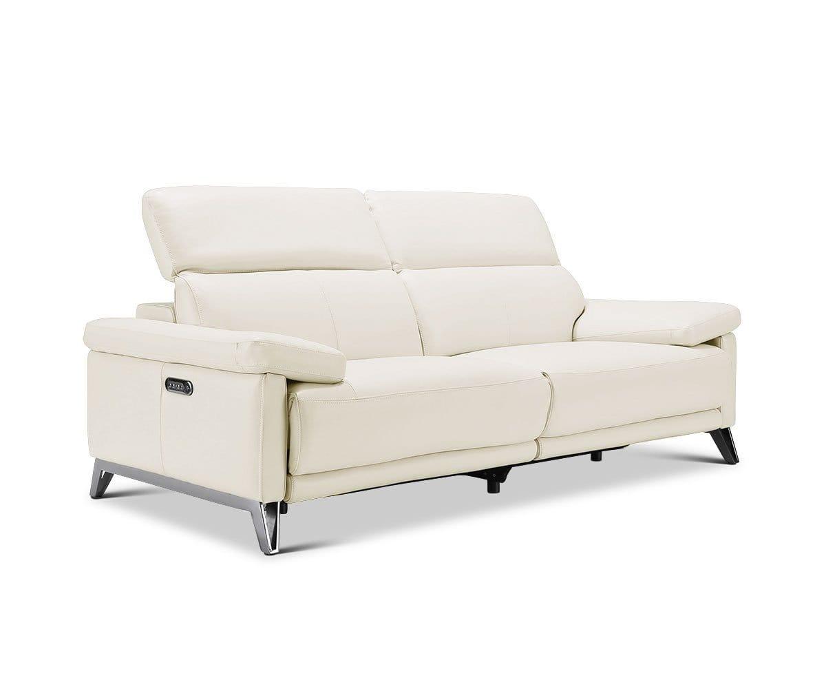 Voss Leather Power Reclining Sofa