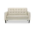 Laura Leather Loveseat