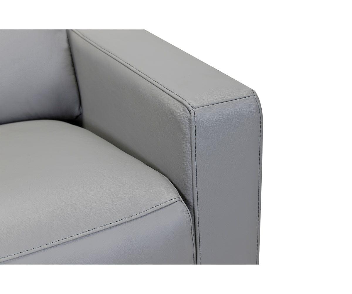 Luka Leather Power Sofa